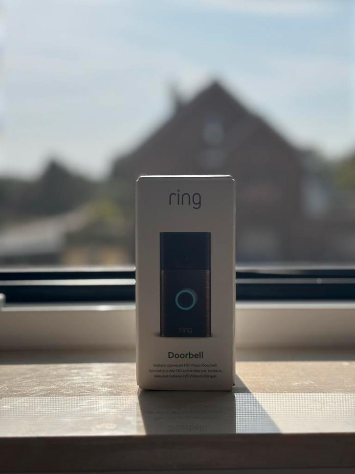 Ring Video Doorbell (2de generatie) Bronze | Nieuw & Sealed, Huis en Inrichting, Deurbellen, Nieuw, Draadloos, Bewegingsdetectiesensor