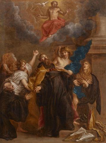 Willem van Herp - De extase van de heilige Augustinus beschikbaar voor biedingen