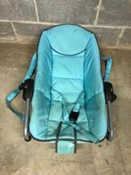 Turquoise baby wipstoel  (zn4640), Kinderen en Baby's, Wipstoeltjes, Ophalen, Gebruikt, Wipstoel, Met gordel(s) of riempje(s)