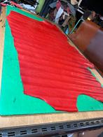 Cognac rood kleur halve huid 1.3 mm dik soepel en glad A528, Enlèvement ou Envoi, Rouge