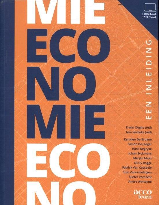 Economie : een inleiding - Erwin Ooghe, Livres, Économie, Management & Marketing, Utilisé, Enlèvement ou Envoi