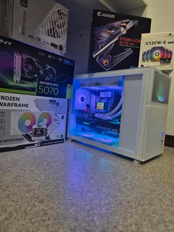 HighEnd Gaming Pc RTX 5070 intel I5 13th 32GB DDR5 Garantie beschikbaar voor biedingen