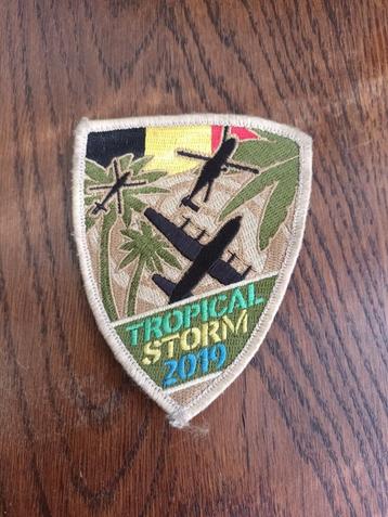 force aérienne tropical storm 2019 luchtmacht badge patch beschikbaar voor biedingen