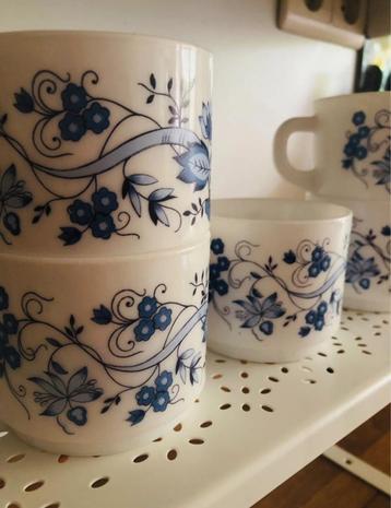 Arcopal blue onion: 5 tasjes beschikbaar voor biedingen