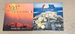 Serie VAN 1CT TOT 2 EURO VAN MALTA FDC BU 2007/2008, Ophalen of Verzenden, Malta, Overige waardes