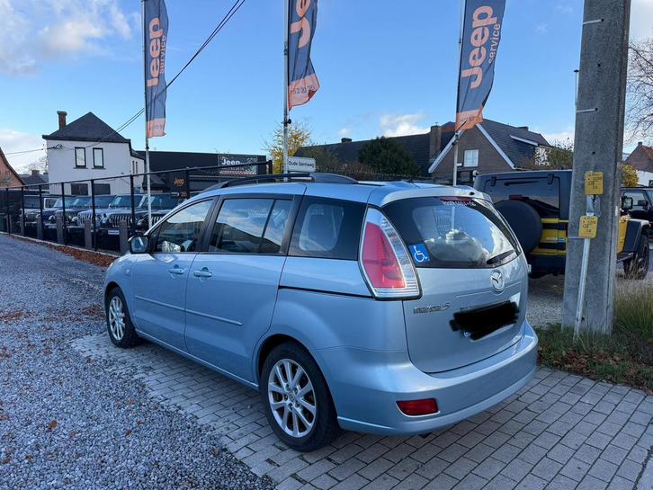 MAZDA 5 2.0 CDVI FACELIFT 2008 1 EIG OHB BOEK 7 PLAATSEN ✅, Auto's, Mazda, Bedrijf, Te koop, Airbags, Airconditioning, Boordcomputer