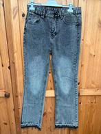 Jeans femme adolescente gris foncé taille M coupe large NEUF, Neuf, Gris, Enlèvement ou Envoi, Sans marque