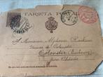 Briefkaart uit 1895, Timbres & Monnaies, Lettres & Enveloppes | Étranger, Enlèvement ou Envoi