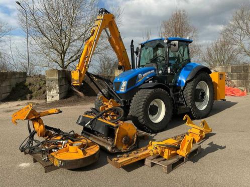 2014 New Holland T5.95 Electro Command Vierwielaangedreven l, Zakelijke goederen, Landbouw | Tractoren, New Holland, Gebruikt