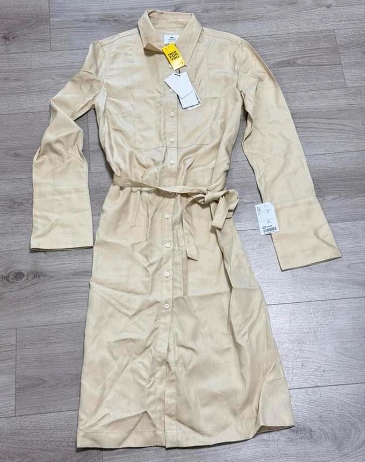 LACOSTE dames jas zomer vrouwen xs beige creme bruin NIEUW, Kleding | Dames, Jassen | Winter, Nieuw, Maat 34 (XS) of kleiner, Beige