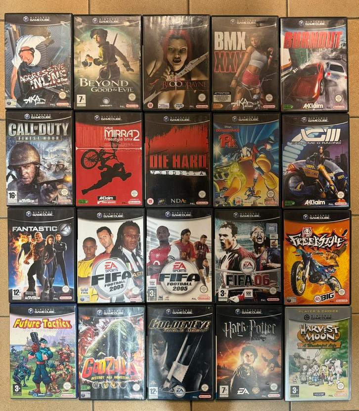 Nintendo GameCube spellen, Consoles de jeu & Jeux vidéo, Jeux | Nintendo GameCube, Comme neuf, Enlèvement ou Envoi