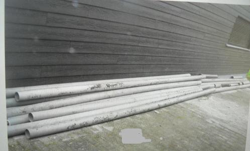 rioleringsbuizen PVC Merk Wavin  3,2m op 110mm afvoerbuizen, Doe-het-zelf en Bouw, Buizen en Afvoer, Zo goed als nieuw, Rechte buis