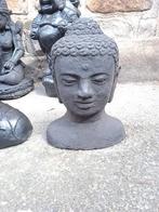 buste de bouddha 30 cm en pierre reconstituée, Tuin en Terras, Tuinbeelden, Ophalen of Verzenden, Nieuw, Steen, Boeddhabeeld