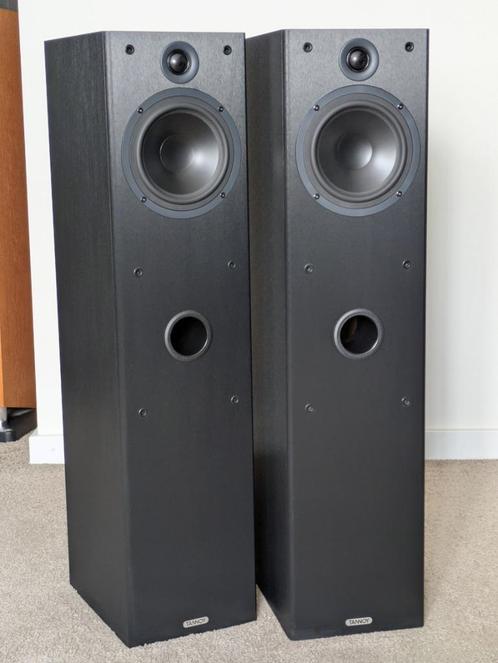 Tannoy Mercury F3, fraaie moderne speakers, bi-wiring, Audio, Tv en Foto, Luidsprekerboxen, Zo goed als nieuw, Front, Rear of Stereo speakers