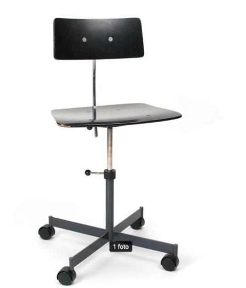 Deense vintage bureaustoel model, Huis en Inrichting, Bureaustoelen, Gebruikt, Bureaustoel, Ophalen