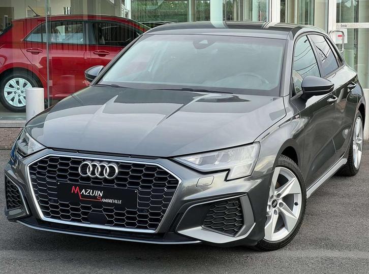 Audi A3 Sportback 35 TFSI * S line * S tronic * CarPlay *, Auto's, Audi, Bedrijf, Te koop, A3, ABS, Airbags, Airconditioning, Alarm