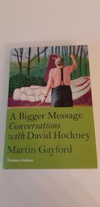 Bigger Message : Conversations with David Hockney, Ophalen of Verzenden, Zo goed als nieuw