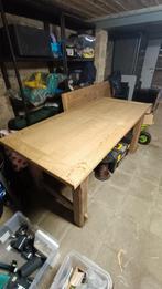 Houten tafel, Quatre personnes, 150 à 200 cm, 50 à 100 cm, Landelijk