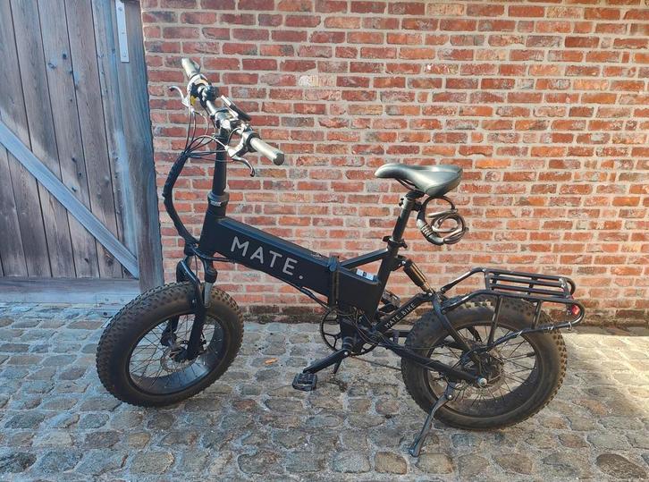 Mate X 750w powerbike, Fietsen en Brommers, Elektrische fietsen, Zo goed als nieuw, Ophalen of Verzenden