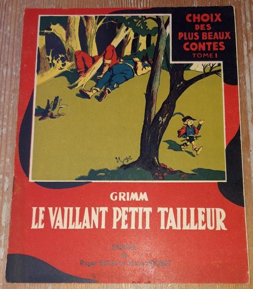 Le vaillant petit tailleur 1940 Pierre Probst Fotag Grimm, Livres, Livres pour enfants | 4 ans et plus, Utilisé, Contes (de fées)
