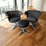 2 x STEELCASE i2i stoel  met bijpassend design krukje, Antiek en Kunst, Ophalen