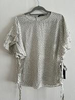 Wit zwart blouse Zara maat M, Kleding | Dames, Topjes, Nieuw, Zara, Maat 38/40 (M), Ophalen of Verzenden