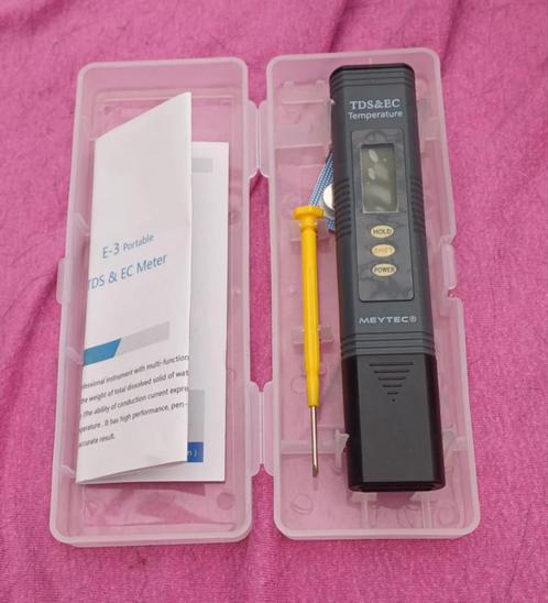 Draagbare TDS/EC meter, Dieren en Toebehoren, Vissen | Aquaria en Toebehoren, Nieuw, Ophalen of Verzenden