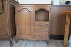 Kast, Ophalen, Franse stijl, Met deur(en), Eikenhout
