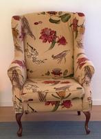Klassieke wingback stoel, Ophalen, Gebruikt, Stof