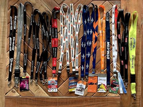 Keycords / Lanyards Racing media passes, Verzamelen, Sleutelhangers, Zo goed als nieuw, Sport, Ophalen