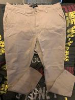 Broeken voor heren, Kleding | Heren, Broeken en Pantalons, Beige, Ophalen of Verzenden, Gedragen, Maat 46 (S) of kleiner