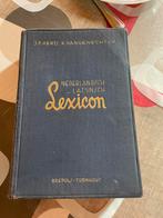 Nederlandsch latijnsch lexicon 1939, Antiek en Kunst, Ophalen of Verzenden
