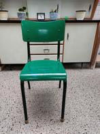 Vintage Mertens stoel (Mortsel), Huis en Inrichting, Ophalen, Gebruikt, Overige kleuren, Tubax, industriële, jaren 60, atelier, school, sixtees, Mertens