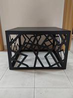 Metalen salontafel, Huis en Inrichting, Tafels | Salontafels, Ophalen, 50 tot 100 cm, Vierkant, Nieuw