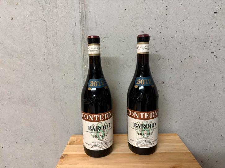 Conterno barollo francia 2012, Collections, Vins, Comme neuf, Vin rouge, Italie, Enlèvement
