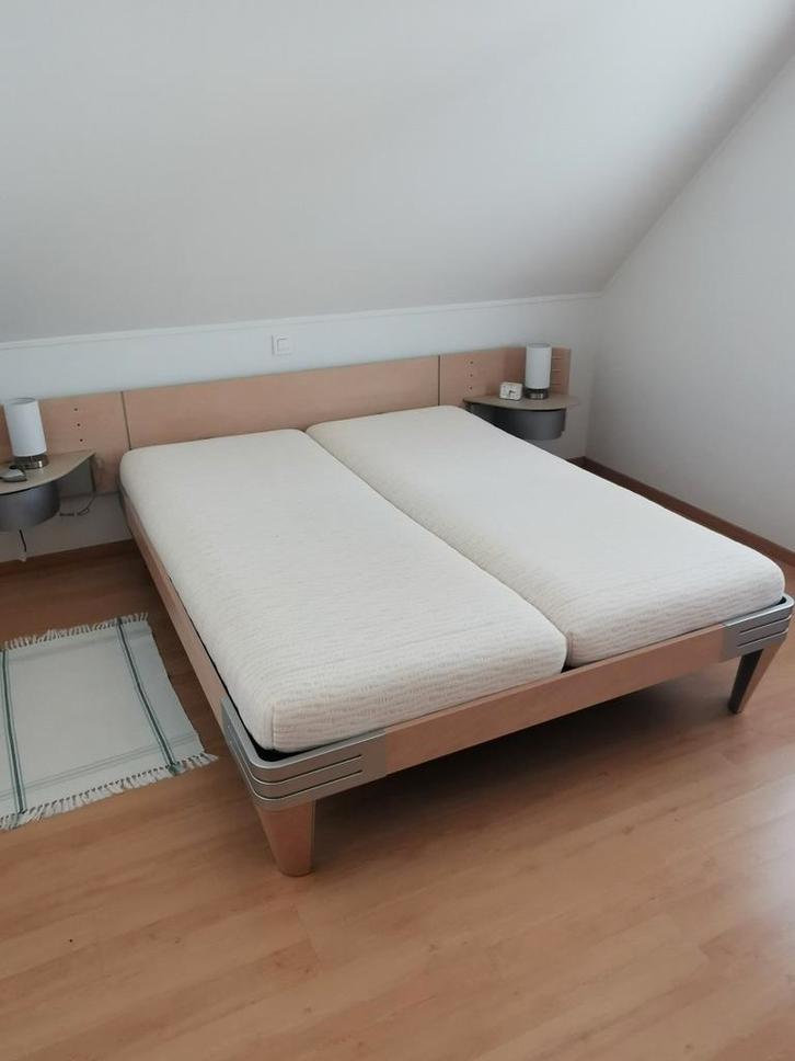 Twee persoonsbed AUPING NEXT, Huis en Inrichting, Slaapkamer | Bedden, Zo goed als nieuw, Verstelbaar, Ophalen