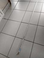Gordijn slede 120 cm , aluminium kleur pvc., Ophalen, Zo goed als nieuw