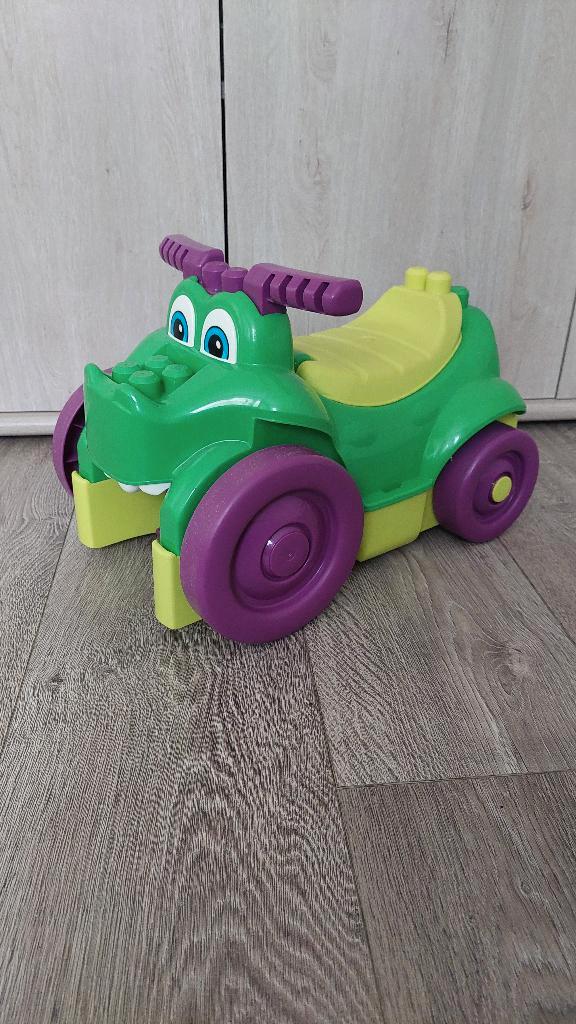 Mega Bloks First Builders Ride n' Chomp Croc, Kinderen en Baby's, Speelgoed | Bouwstenen, Zo goed als nieuw, Megabloks, Ophalen