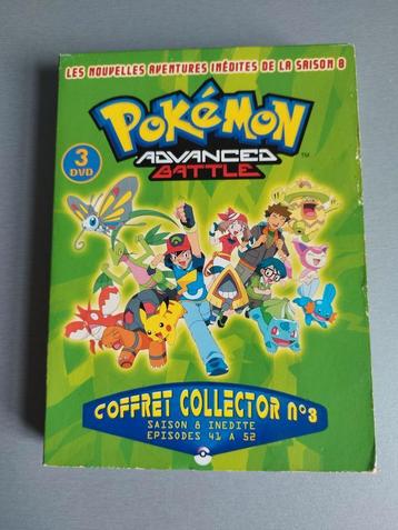 Pokemon Coffret collector 3 Saison 8 inédite épisodes 41-52