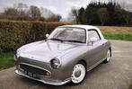 1991 Nissan Figaro / boite manuelle / excellent état, Auto's, Nissan, Overige modellen, Leder, Handgeschakeld, Grijs
