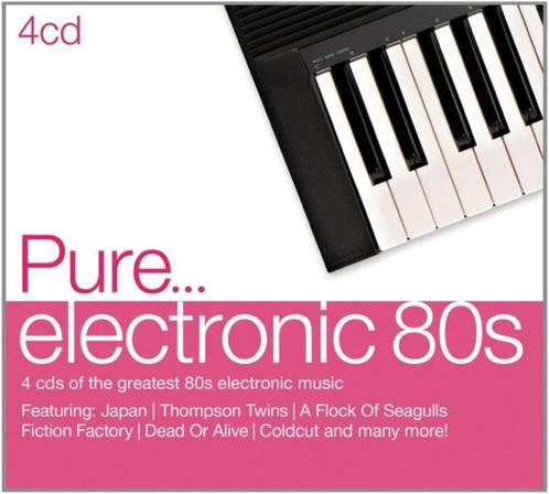 Pure Electronics  80s (4CD), CD & DVD, CD | Compilations, Comme neuf, Coffret, Enlèvement