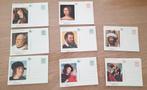 Briefkaarten thema Belga 1975 - 8 verschillende, Ophalen of Verzenden