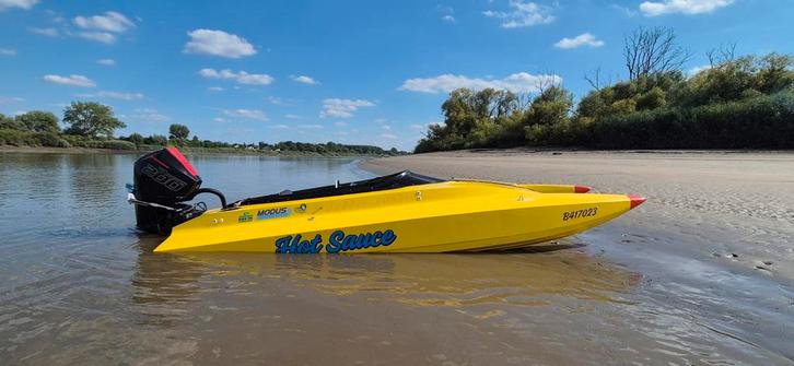 Argo 21ft catamaran, Watersport en Boten, Speedboten, Zo goed als nieuw, Ophalen