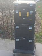 Nieuw stanley gereedschapskoffer/trolley+ extra grote koffer, Ophalen, Nieuw