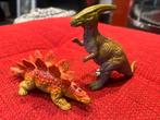 Vintage 2x hard plastic dino dinosaurus 1992, Ophalen, Zo goed als nieuw