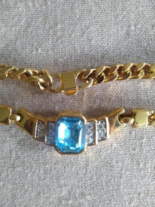 juweeltjes - faux bijoux, Handtassen en Accessoires, Kettingen, Kunststof, Blauw, Verzenden