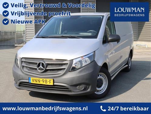 Mercedes-Benz Vito 114 CDI Lang 9G Automaat | Cruise Control, Autos, Camionnettes & Utilitaires, Entreprise, ABS, Air conditionné