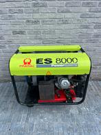 Pramac ES8000 Benzine Aggregaat 6kv, Doe-het-zelf en Bouw, Aggregaten, Ophalen, Zo goed als nieuw, 5 tot 10 kVA, Benzine