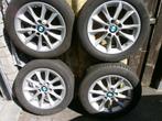 4 jt alu BMW 5x120 7/16 pouces ET40 + 4pn 205/55/16 91H, Auto-onderdelen, Banden en Velgen, Ophalen, Gebruikt, 16 inch, Banden en Velgen