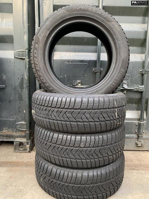 4x Pirelli Sotto Zero 225 55 17 Winterbanden 7 mm, Auto-onderdelen, Banden en Velgen, Banden en Velgen, Winterbanden, 17 inch